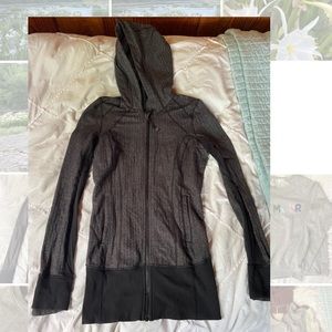 barley worn Lulu lemon jacket